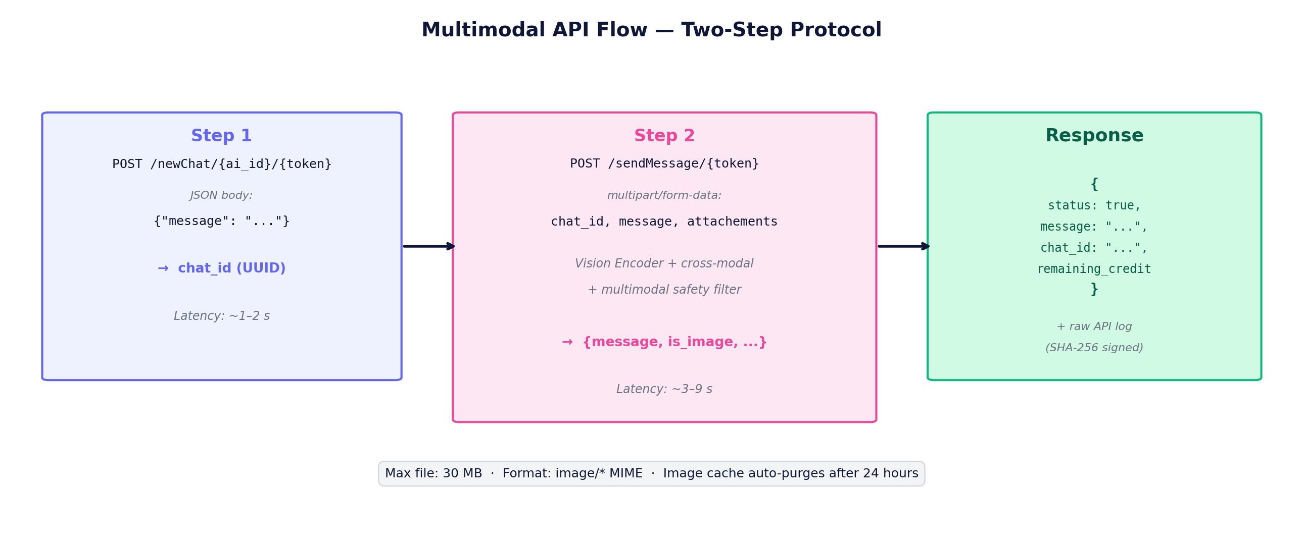 Multimodal API Flow